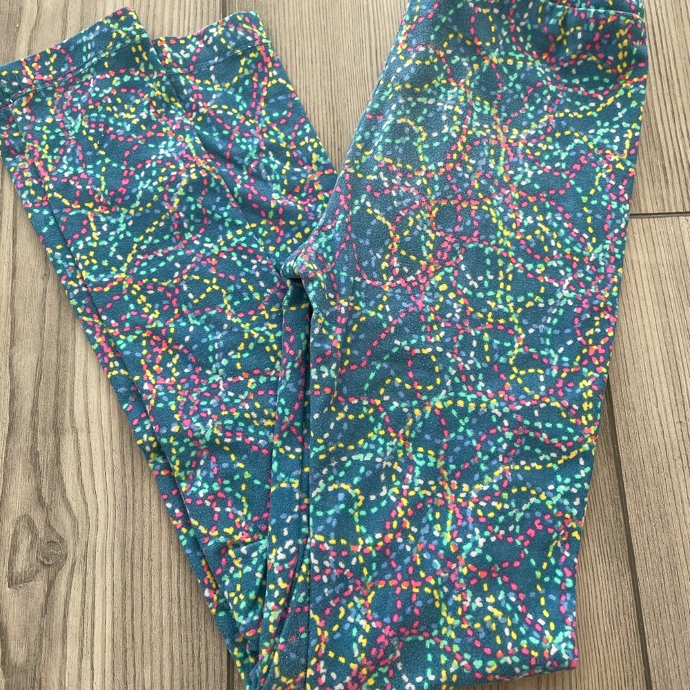 Girls size large lularoe leggings
